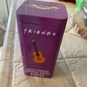 Friends coffee tin